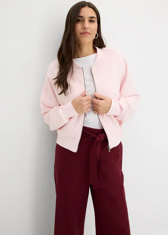 Pantaloni culotte in misto lino leggero, bonprix