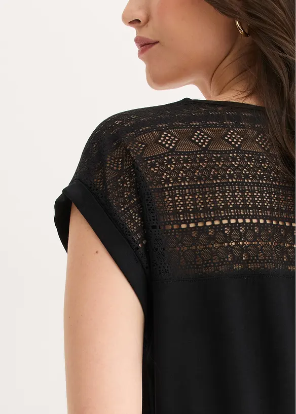 Maglia in misto viscosa morbido, bonprix