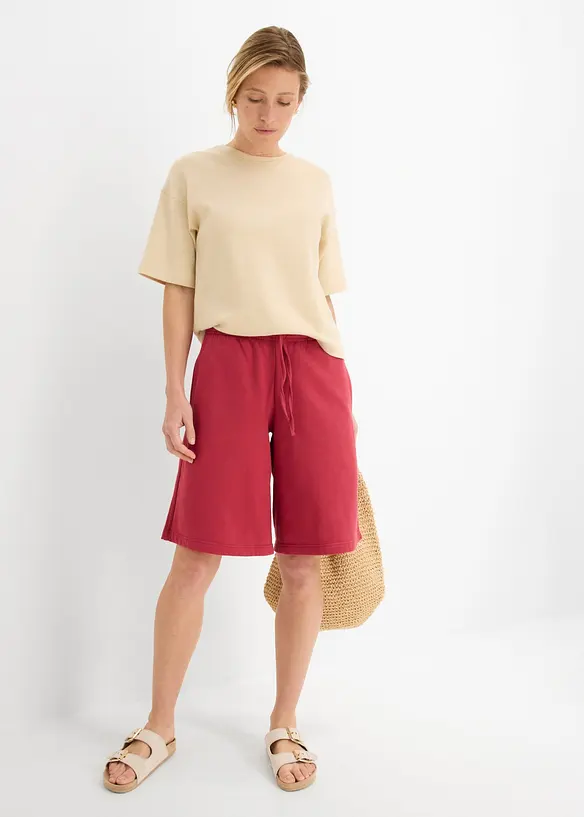 T-shirt boxy in cotone biologico pesante, bonprix