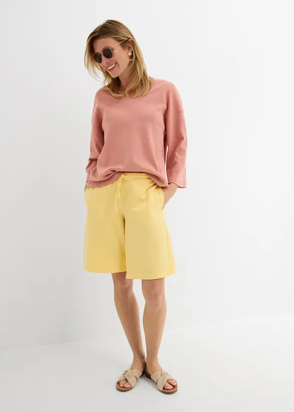 T-shirt boxy in cotone biologico pesante, bonprix