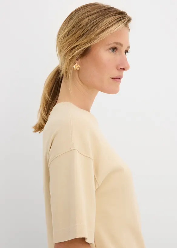 T-shirt boxy in cotone biologico pesante, bonprix