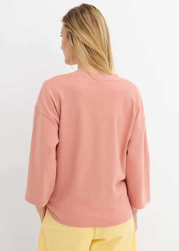 T-shirt boxy in cotone biologico pesante, bonprix