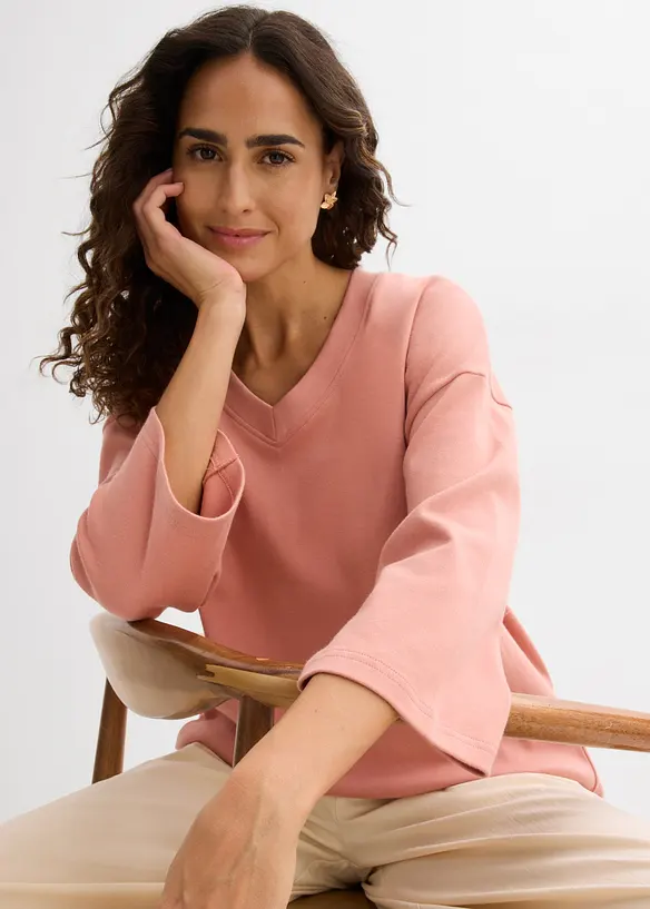 T-shirt in puro cotone biologico, bonprix