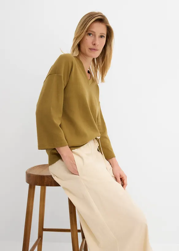 T-shirt in puro cotone biologico, bonprix