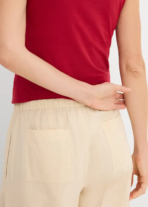 Pantaloni culotte in puro cotone biologico, bonprix