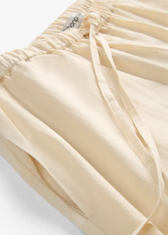 Pantaloni culotte in puro cotone biologico, bonprix