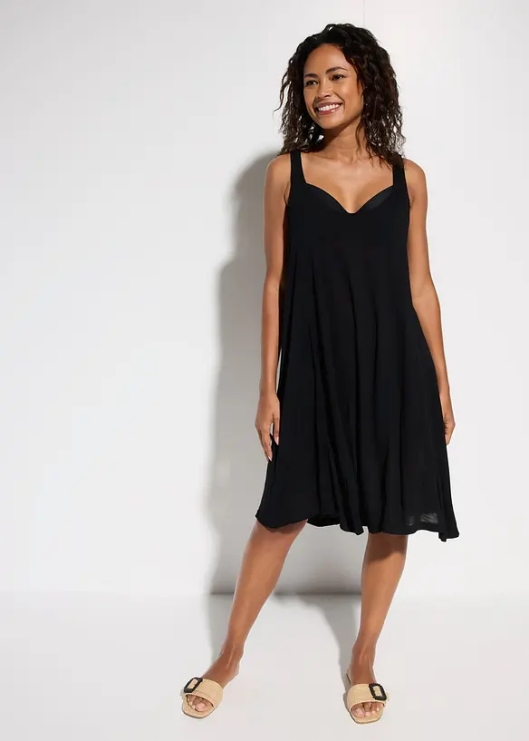 Abito da mare in viscosa fluida, bonprix