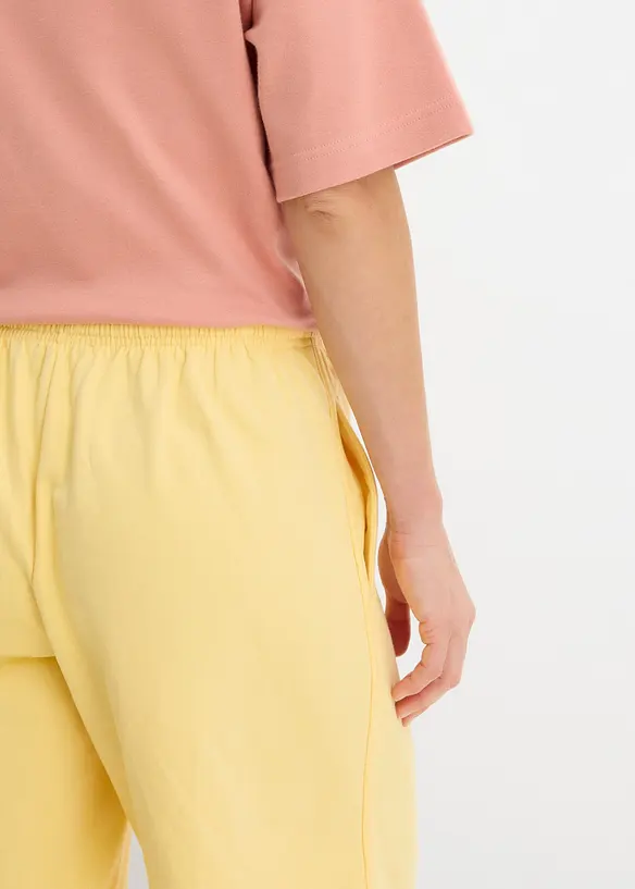 Bermuda in felpa di puro cotone biologico, bonprix