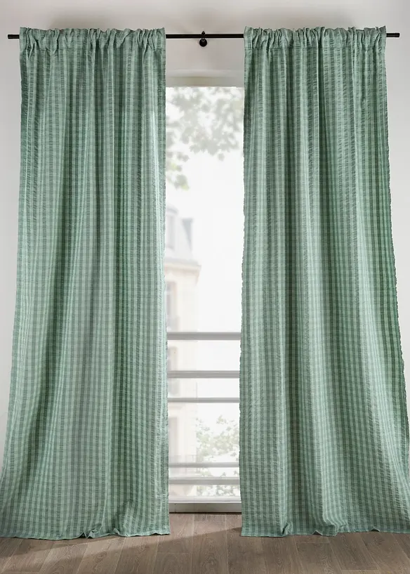 Tenda in seersucker di cotone biologico (pacco da 1), bonprix