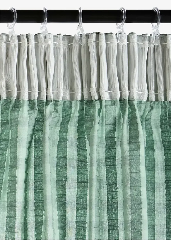 Tenda in seersucker di cotone biologico (pacco da 1), bonprix