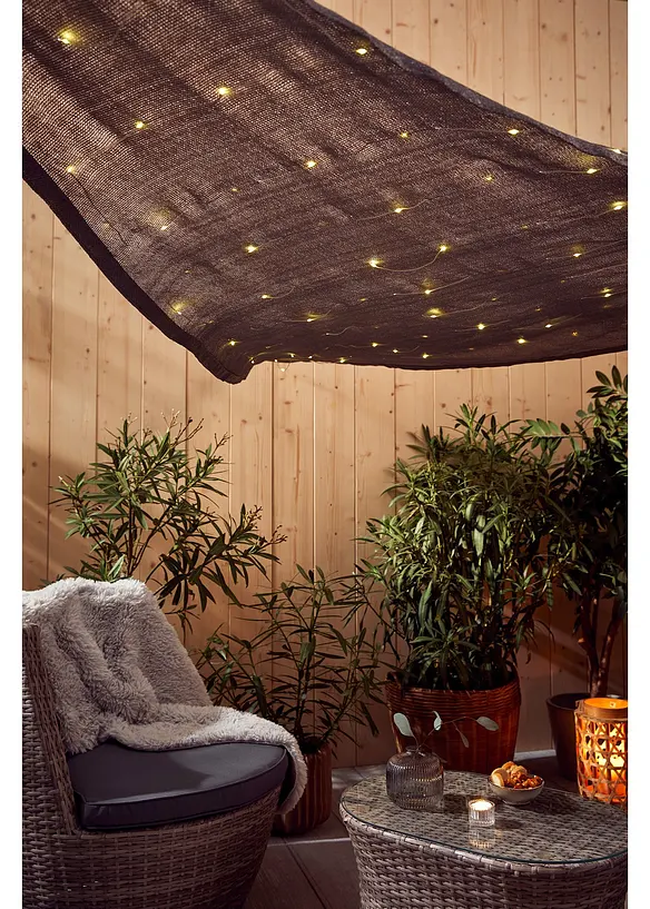 Vela ombreggiante solare LED, bonprix