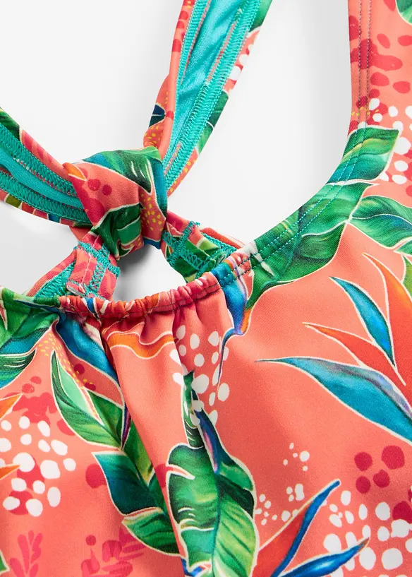 Tankini oversize con soluzione particolare alla schiena (set 2 pezzi), bonprix