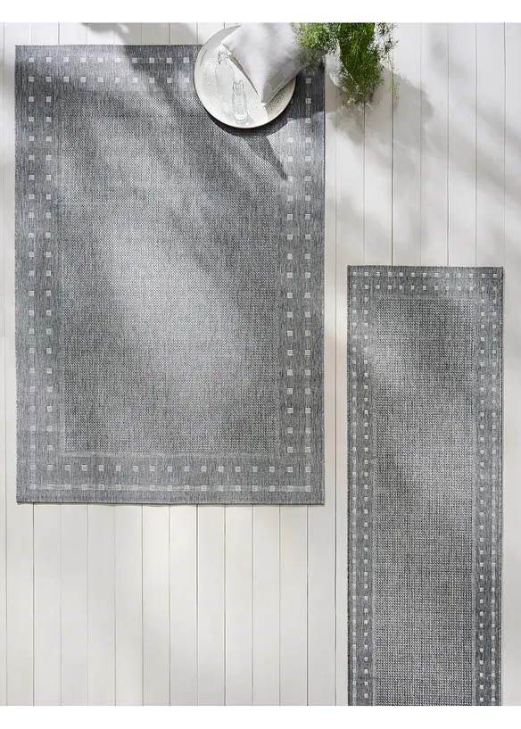 Tappeto da interno ed esterno con bordura, bonprix