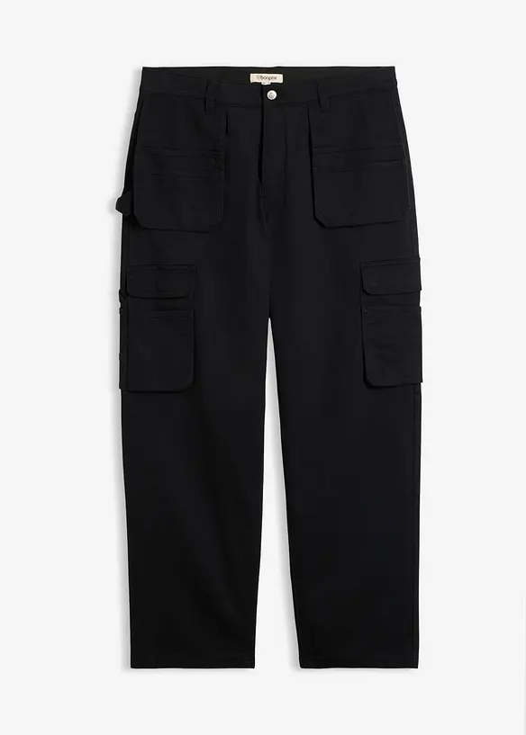 Pantaloni stile workwear con tasche funzionali, bonprix