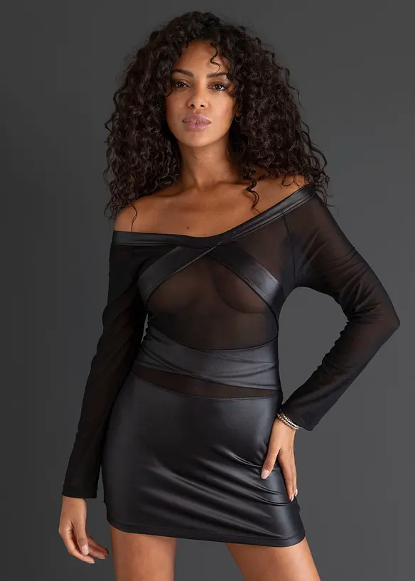 Abito effetto bagnato, bonprix