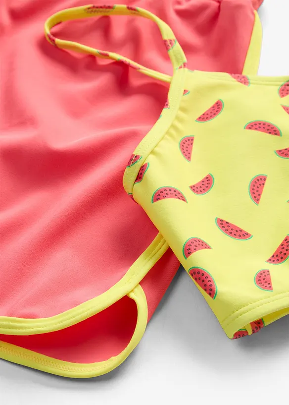 Bikini e pantaloncini (set 3 pezzi), bonprix