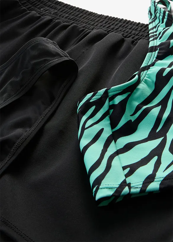 Bikini e pantaloncini (set 3 pezzi), bonprix