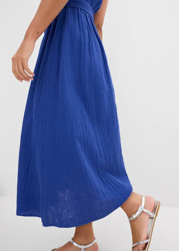 Abito midi in puro cotone, bonprix