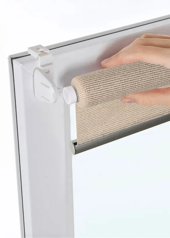 Tenda a rullo filtrante con trama effetto lino, bonprix