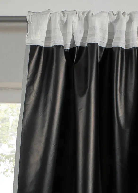 Tenda oscurante con rivestimento nero al retro (pacco da 1), bonprix