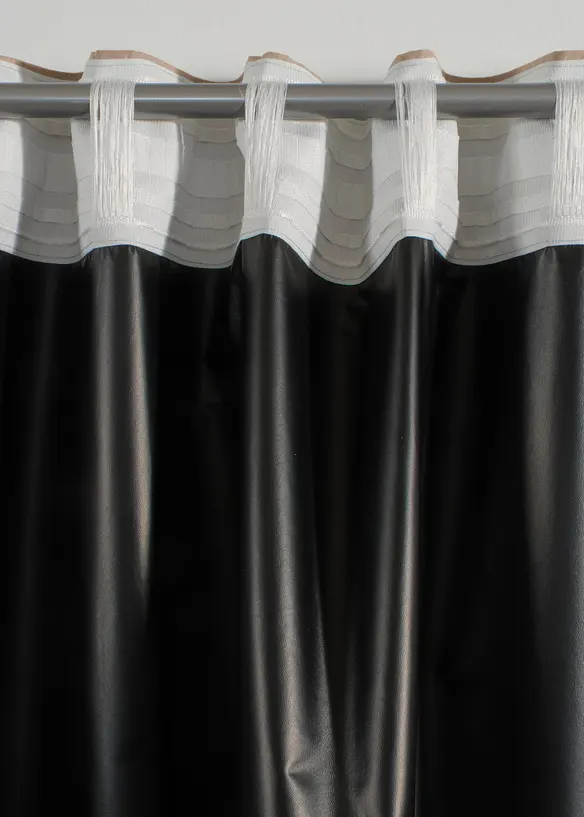 Tenda oscurante con rivestimento nero al retro (pacco da 1), bonprix