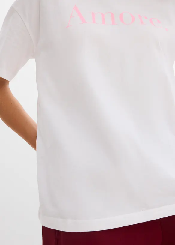 T-shirt in puro cotone biologico, bonprix