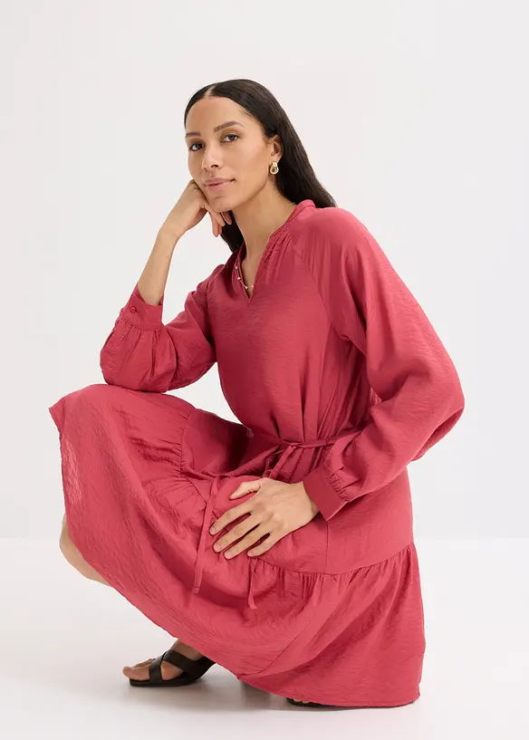 Abito tunica in misto viscosa morbido, bonprix