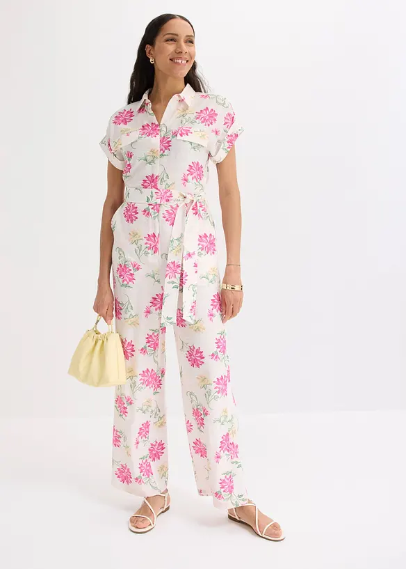 Tuta elegante in misto viscosa fluido, bonprix