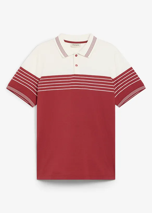Polo in jersey di puro cotone, bonprix