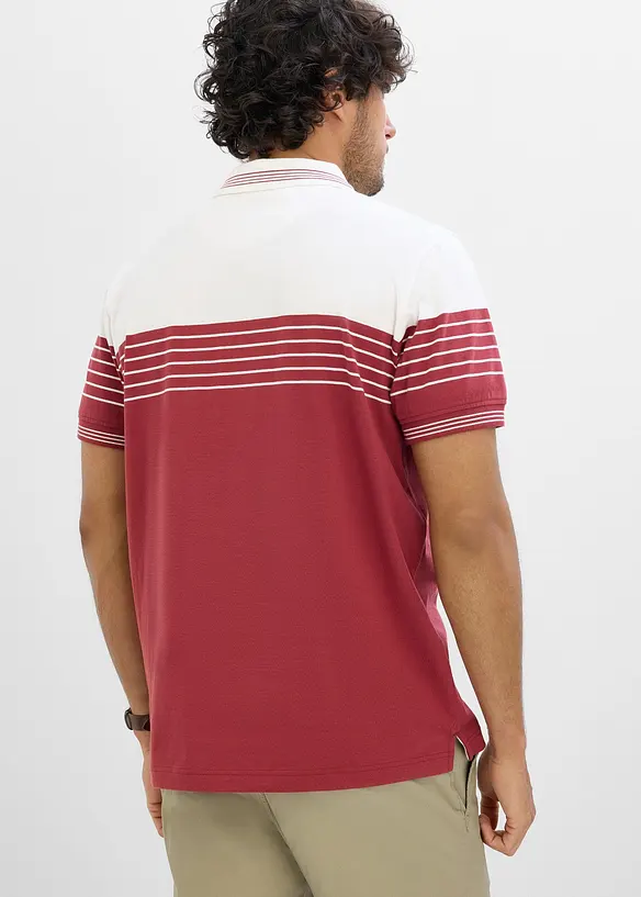 Polo in jersey di puro cotone, bonprix