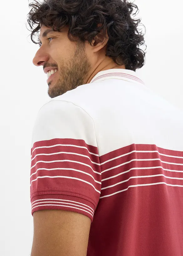 Polo in jersey di puro cotone, bonprix