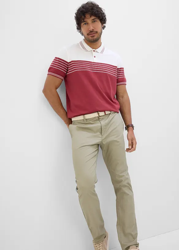 Polo in jersey di puro cotone, bonprix