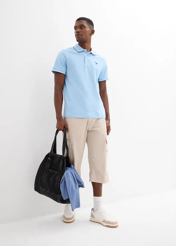 Polo in piquet di puro cotone biologico, bonprix