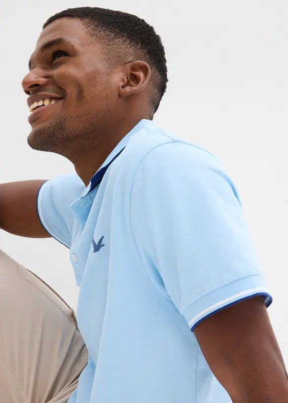 Polo in piquet di puro cotone biologico, bonprix