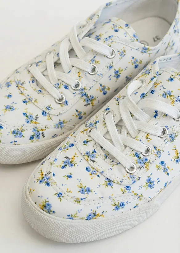 Sneaker in tela di cotone, bonprix