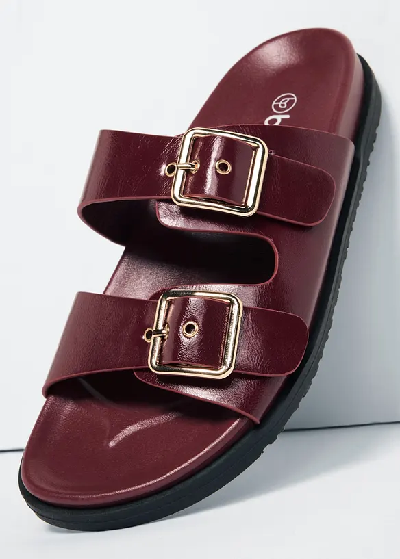 Ciabattine con fibbie, bonprix