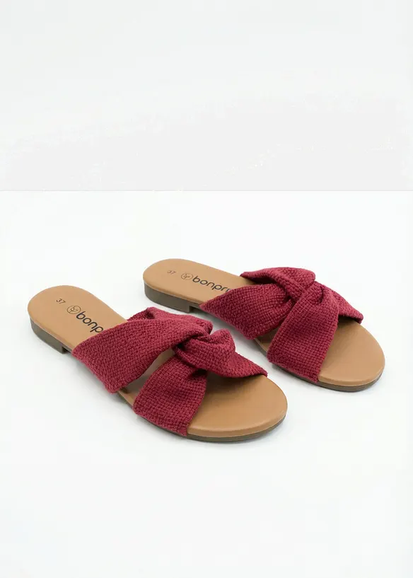 Ciabattine con nodo, bonprix