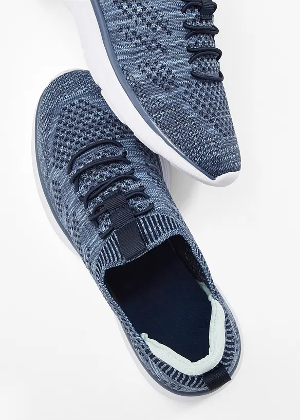 Sneaker slip-in comode in materiale morbido, bonprix