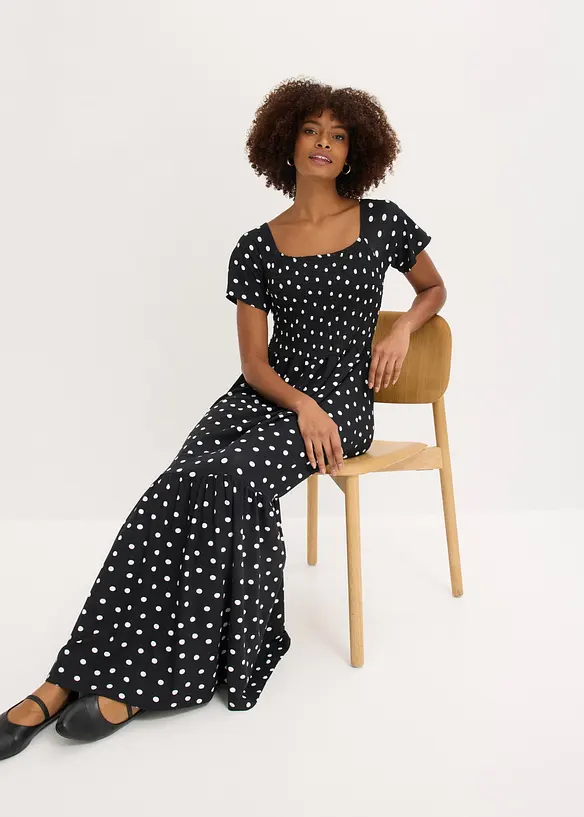 Abito lungo in viscosa, bonprix