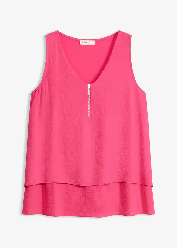 Top con zip, bonprix