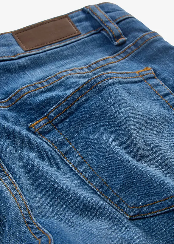 Jeans skinny elasticizzati, vita media, bonprix