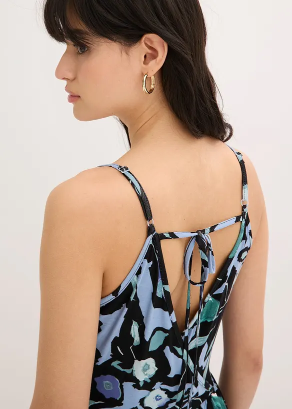 Abito lungo in morbido misto viscosa, bonprix