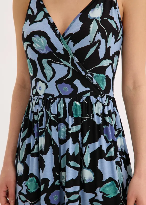 Abito lungo in morbido misto viscosa, bonprix