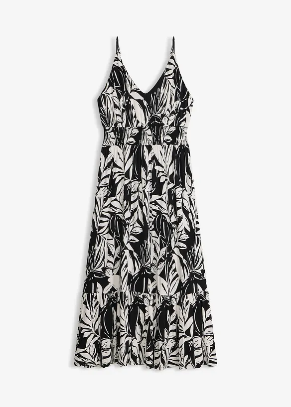 Abito con spalline in misto viscosa morbido, bonprix