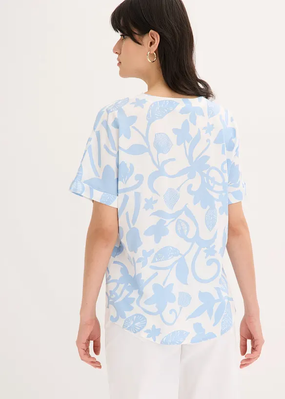 Tunica fantasia in viscosa fluida, bonprix