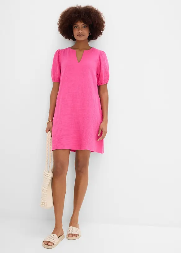 Abito corto in mussola, bonprix