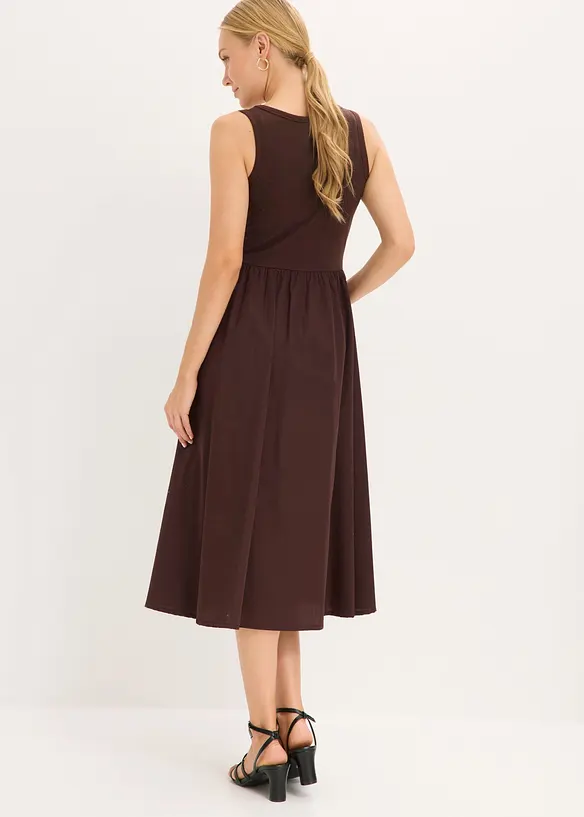 Abito di jersey in materiale misto, bonprix