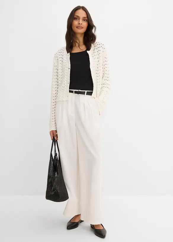 Cardigan traforato, bonprix