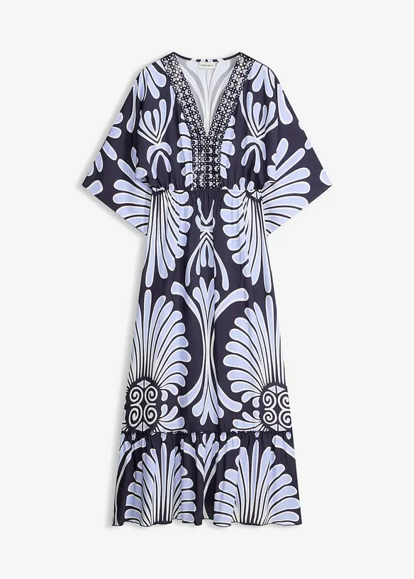 Abito lungo in viscosa fluida, bonprix