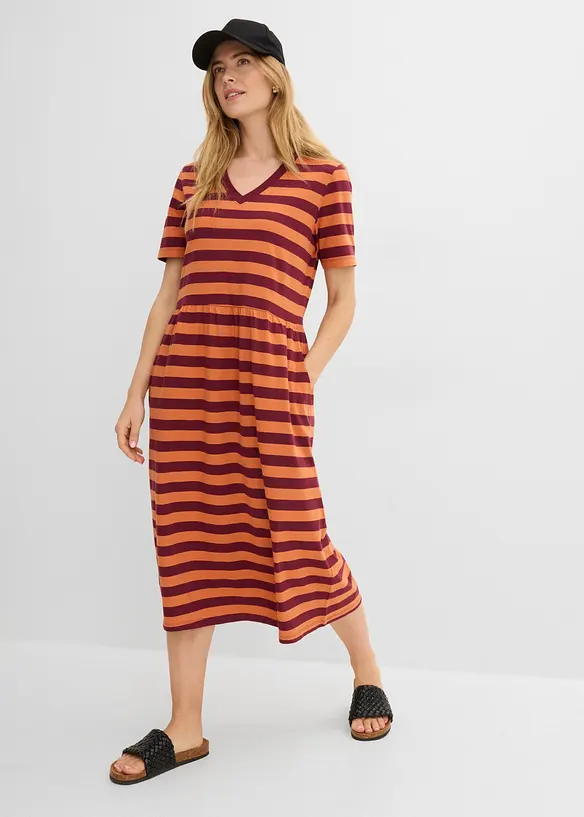 Abito in jersey di cotone biologico, bonprix